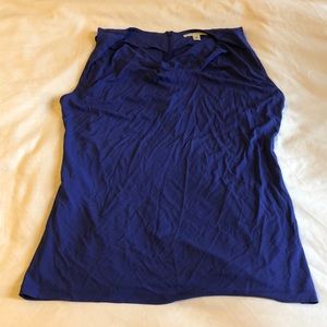 Blue Sleeveless Banana Republic Top - Medium